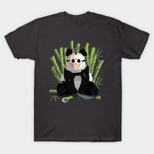 Jason mask panda T-Shirt